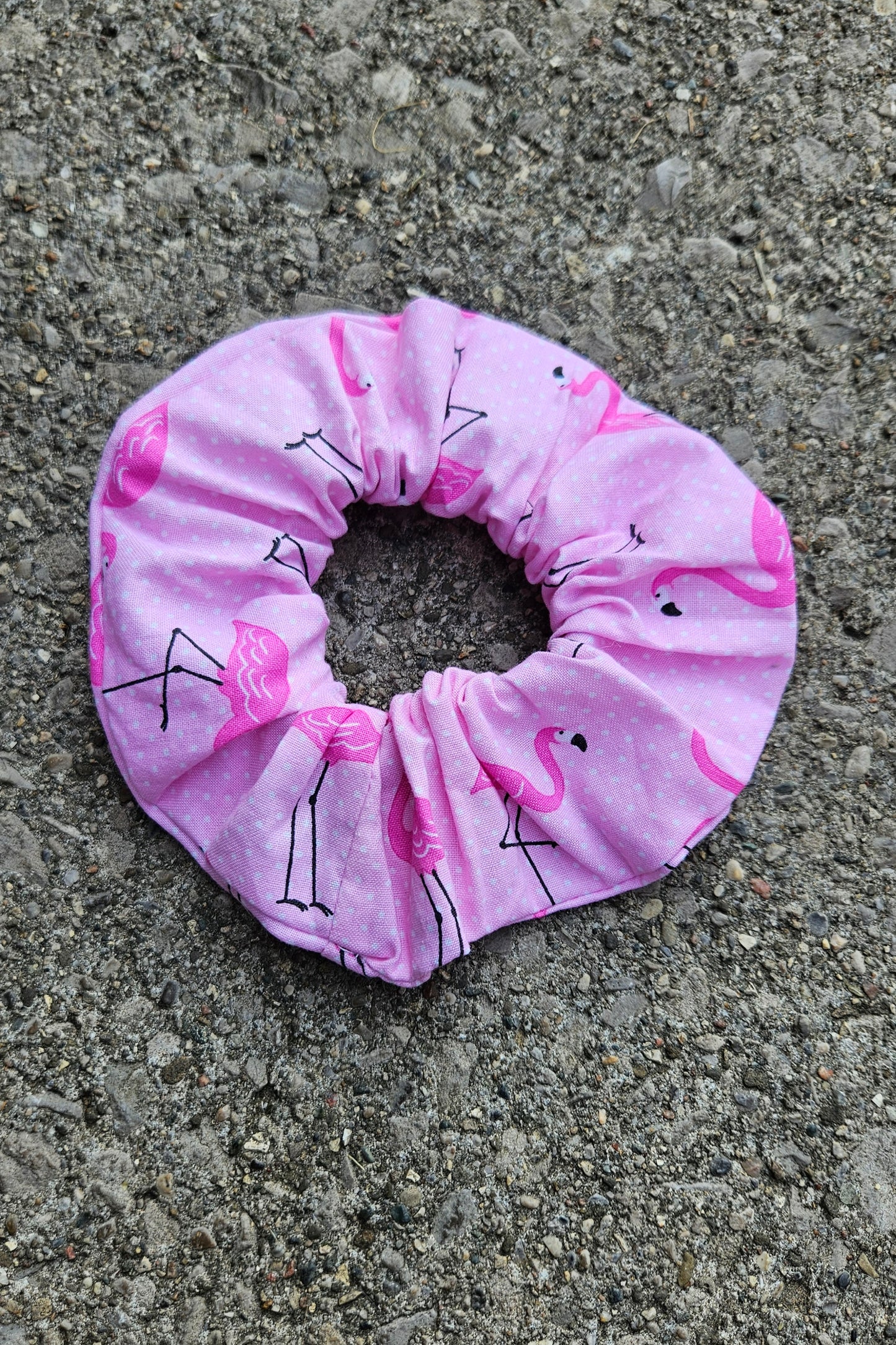 Pink Flamingo, Hair Scrunchies, Hair Accessories, Hair Ties, Hair Elastic, Pony Tail Holder