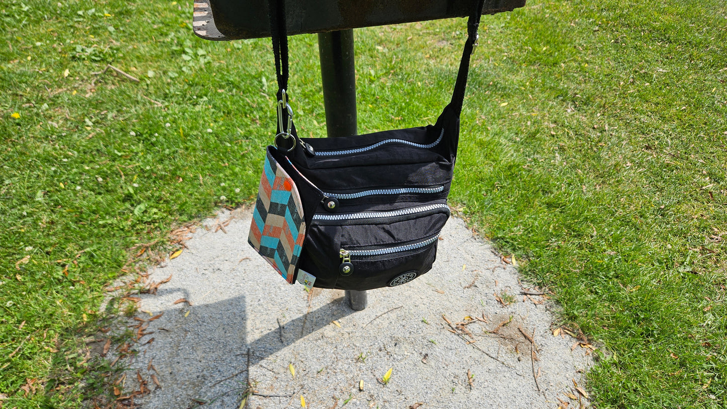 "Tribal" Sunglasses and Eyeglasses Fabric Cases with keychain loop