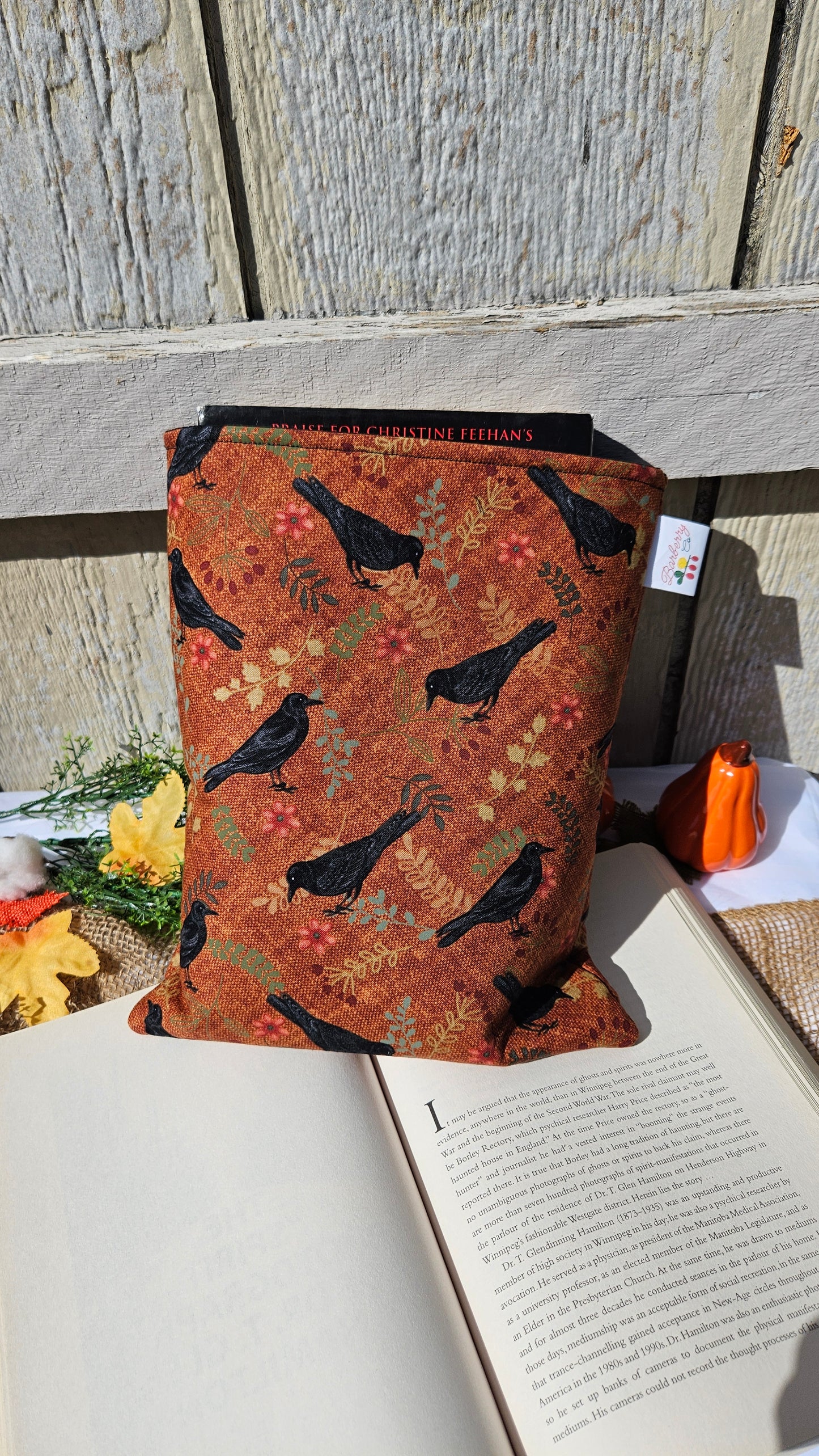 Harvest Crow Book Sleeve