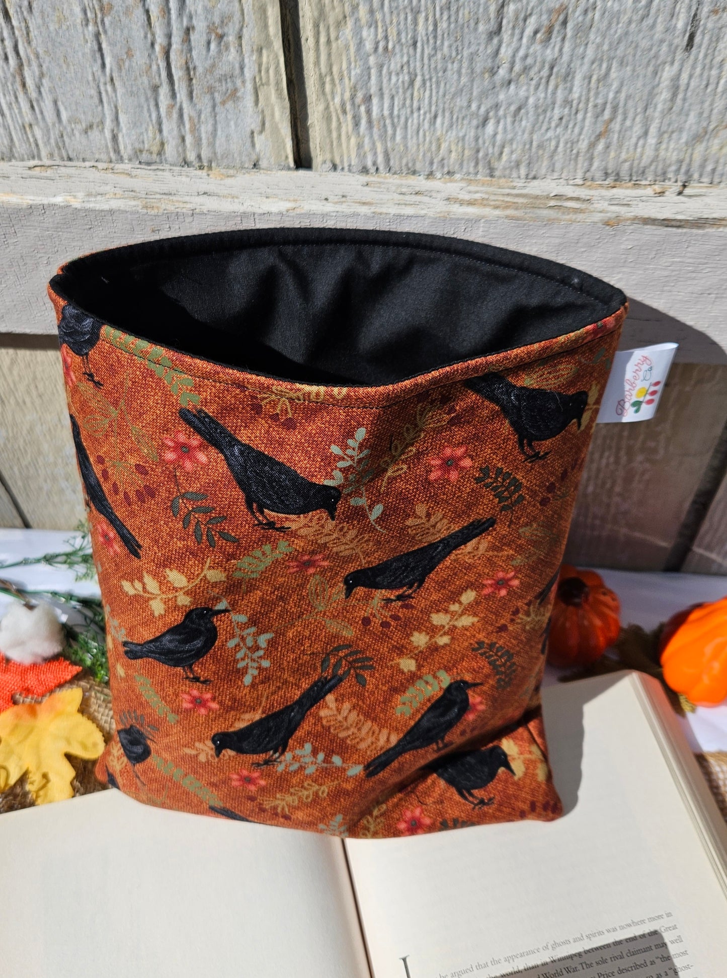 Harvest Crow Book Sleeve