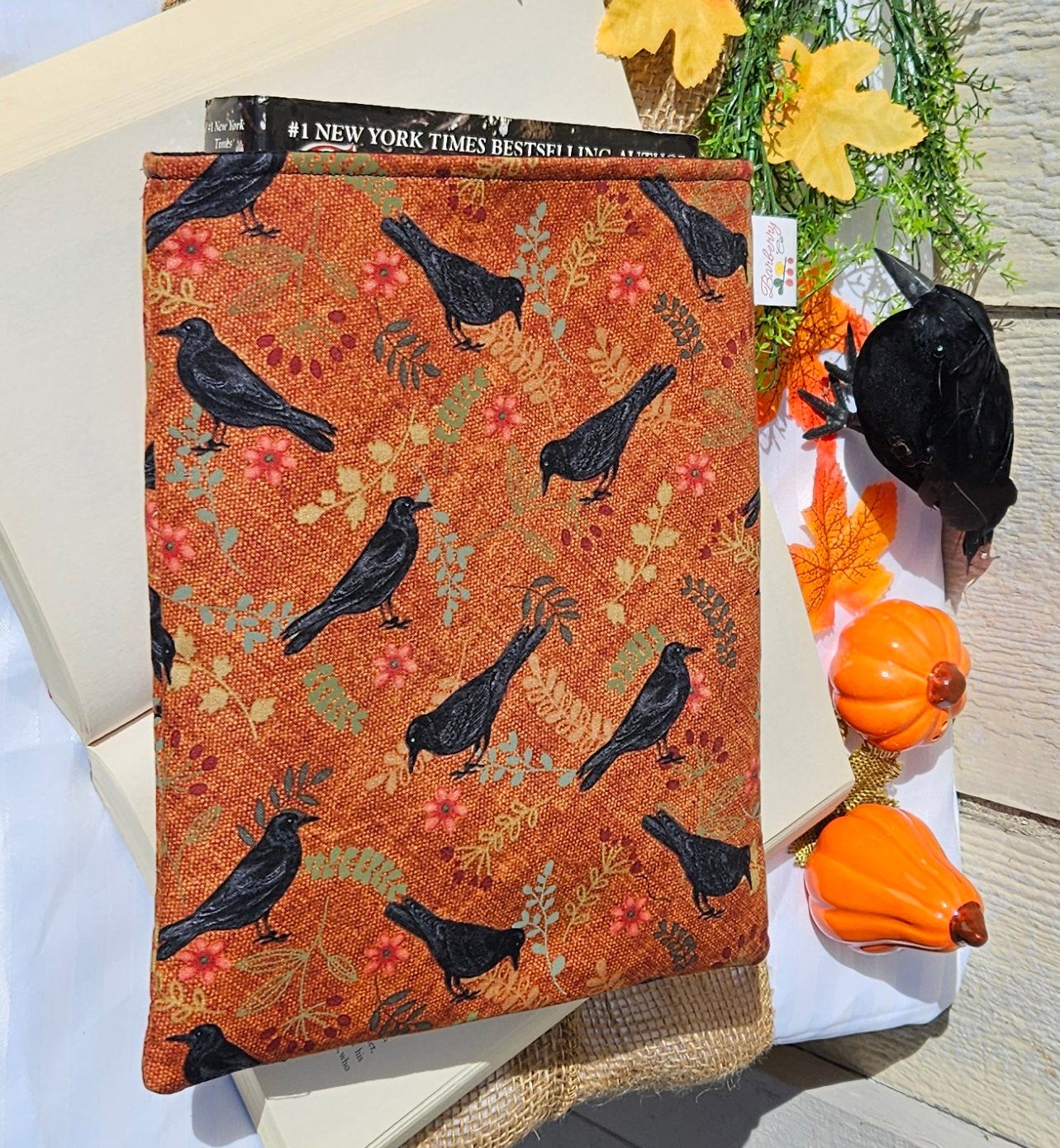 Harvest Crow Book Sleeve