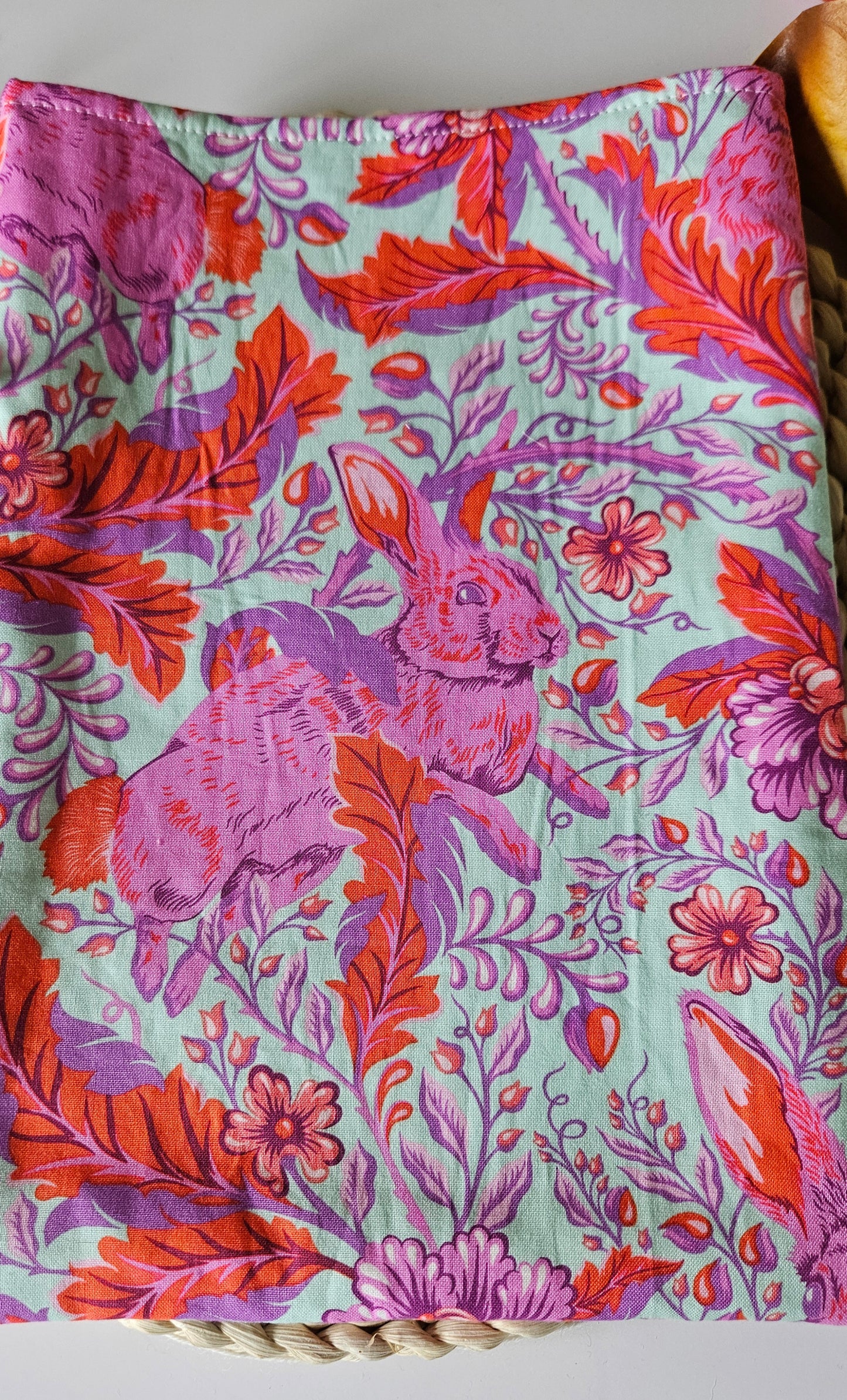 Pink Rabbit Book Sleeve