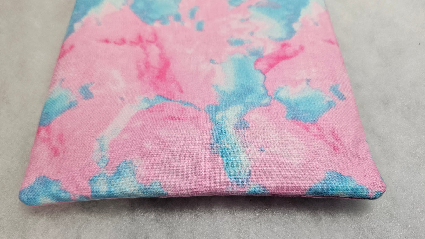 Tye Dye,Pink, Blue, Book Sleeves, Book Protecting, Bookish, Gifts for Book Lovers, Book Cover, Holiday Gift Idea, Christmas Gift Idea