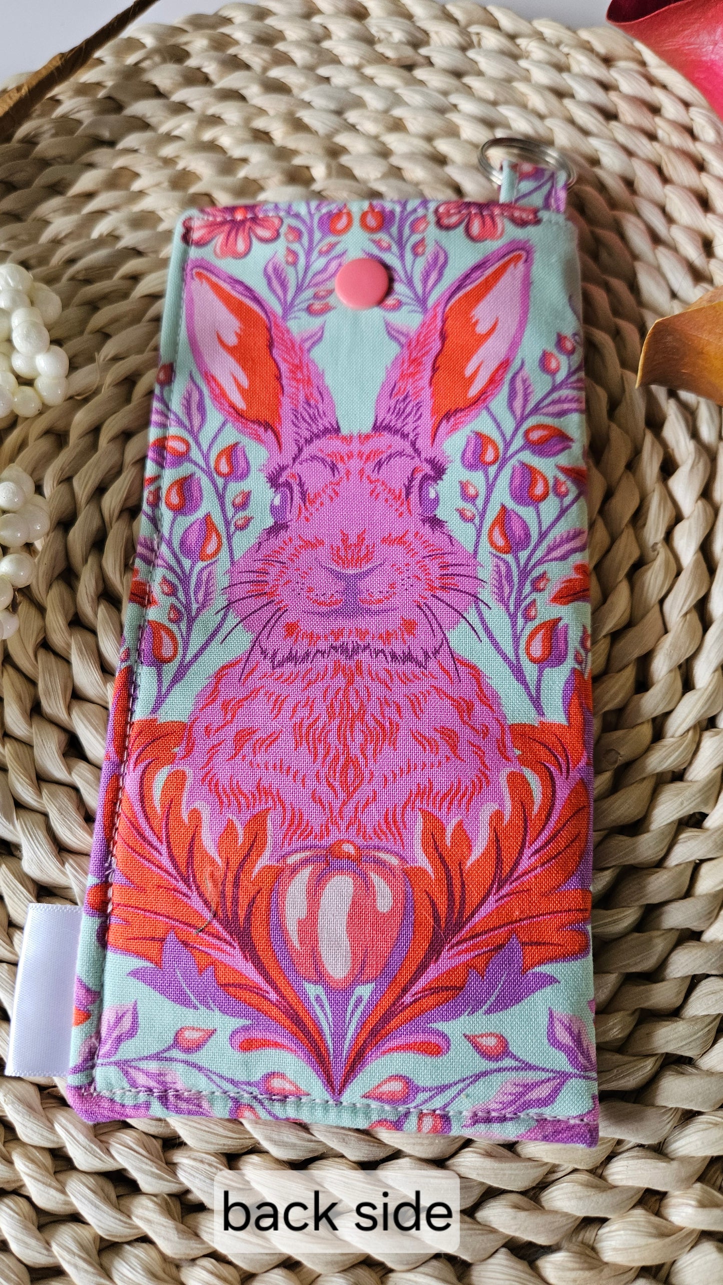 Pink Rabbit Sunglasses/Eyeglasses Case