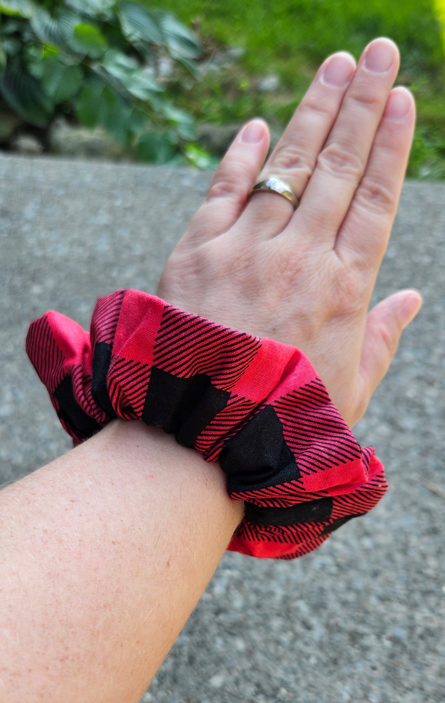 Buffilo Plaid, Hair Scrunchies, Hair Accessories, Hair Ties, Hair Elastic, Holiday Accessories