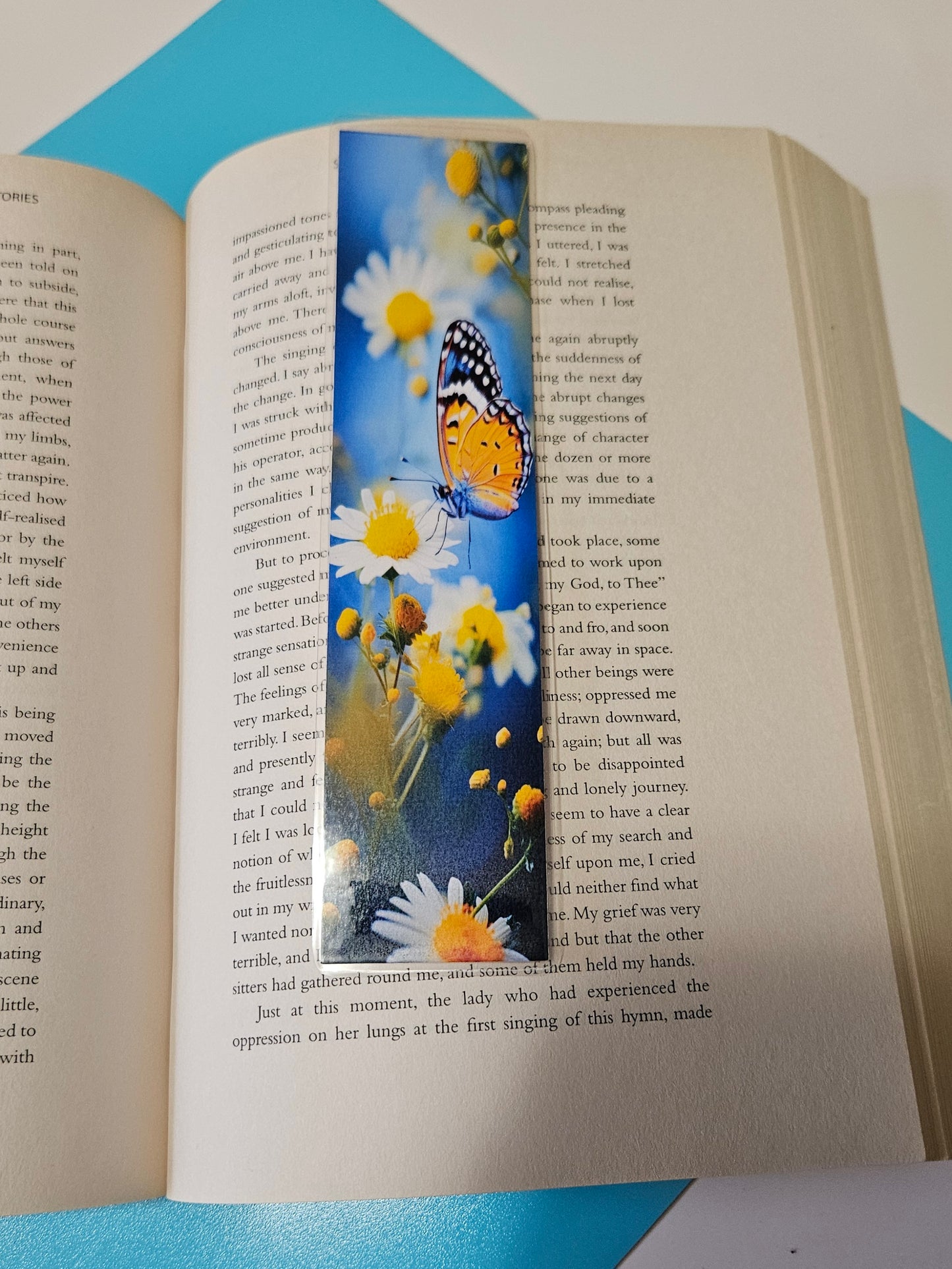 Set of 6 Butterfly and Bees Bookmarks for book lovers