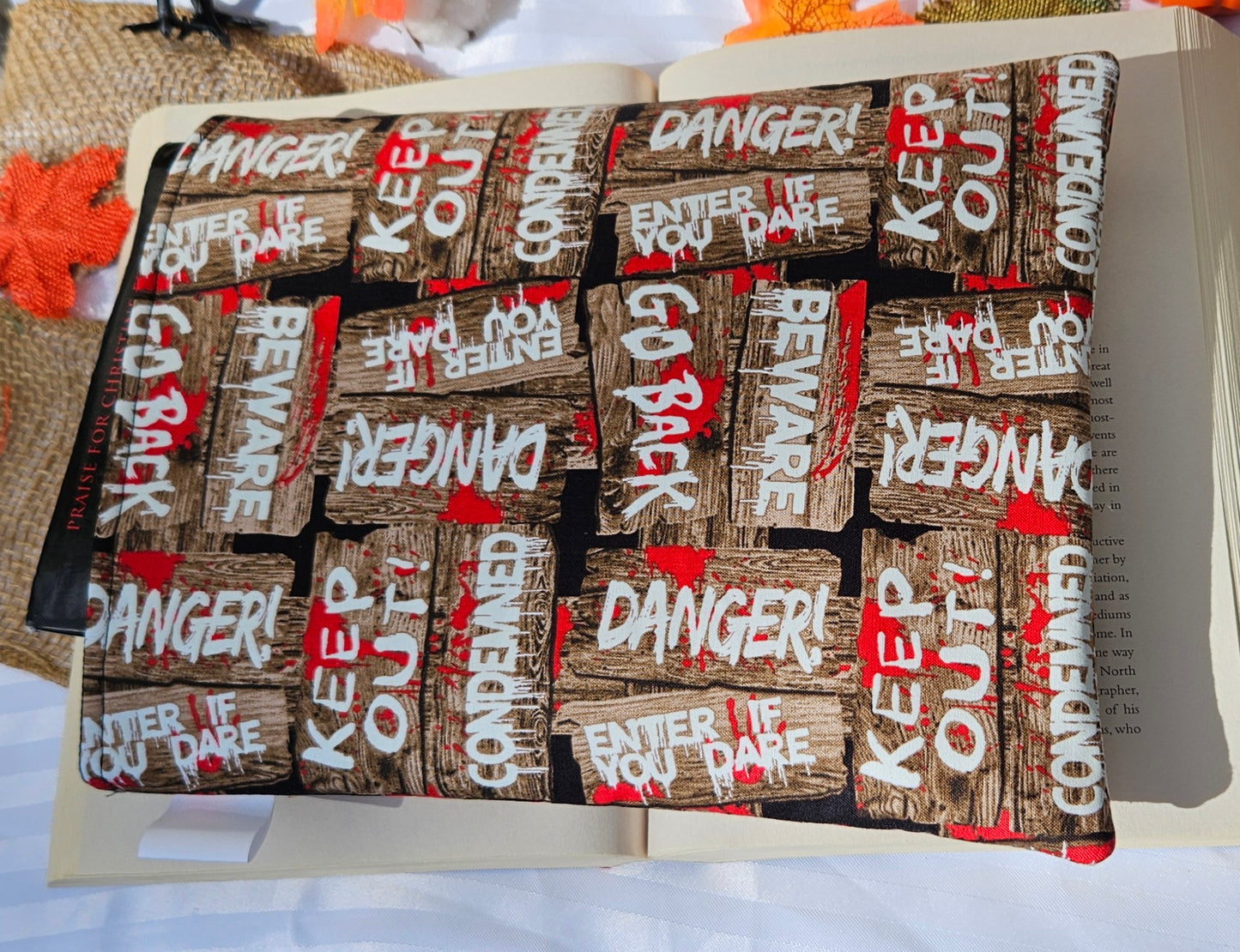 Glow-In-The-Dark Danger Book Sleeve