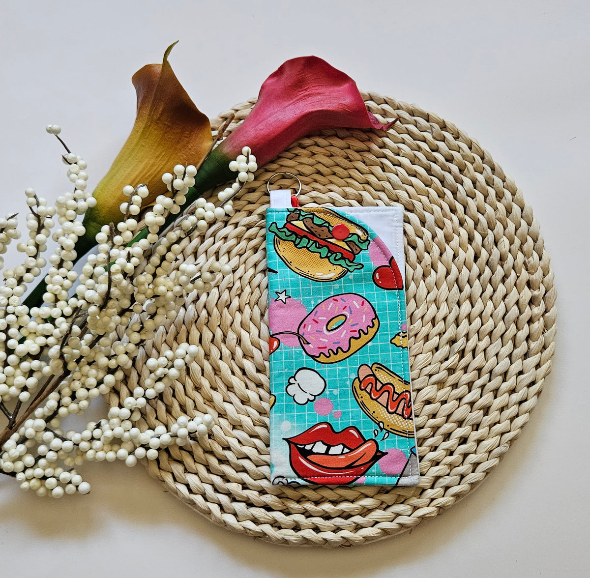 Yum Food Reading Glasses Case