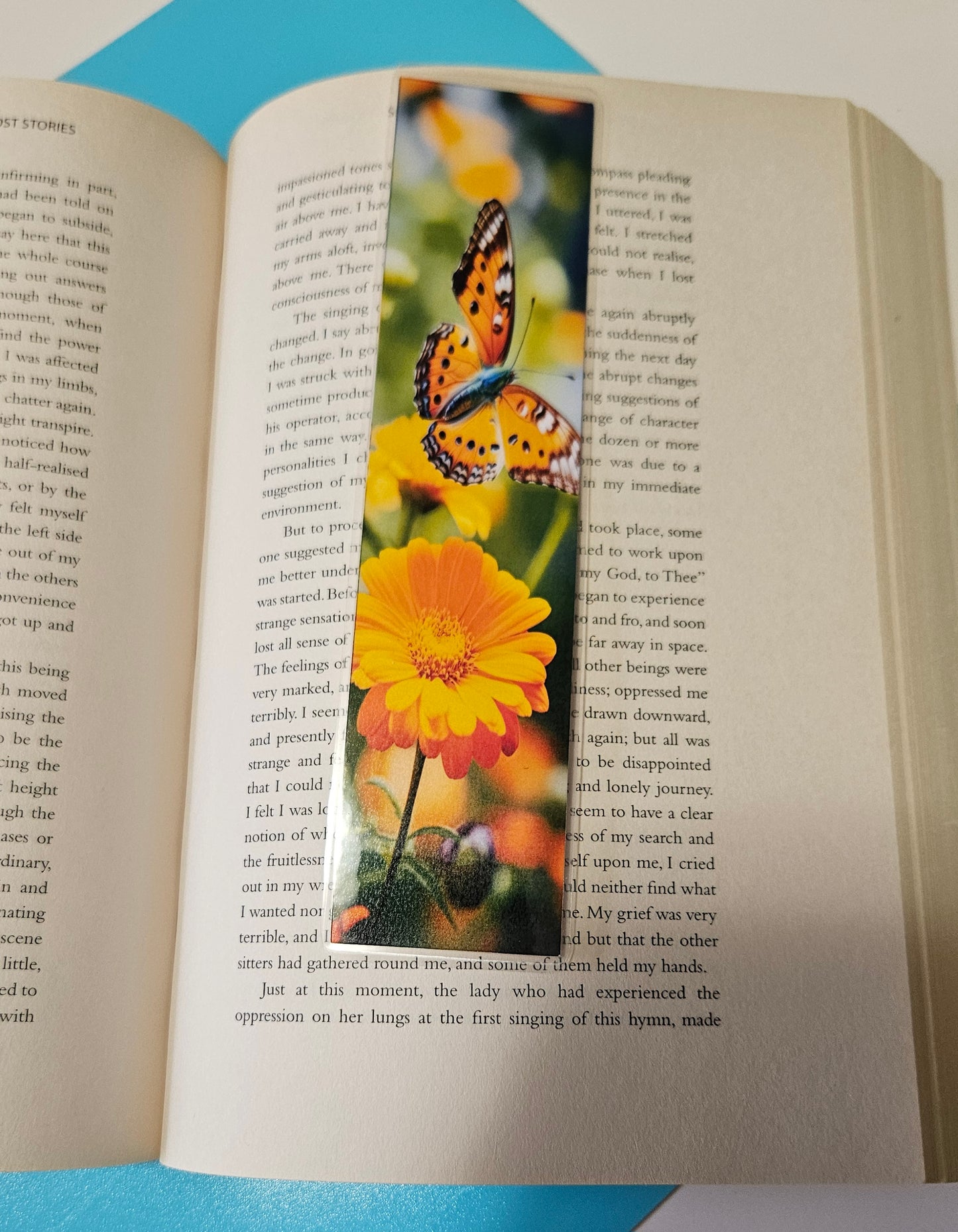 Set of 6 Butterfly and Bees Bookmarks for book lovers