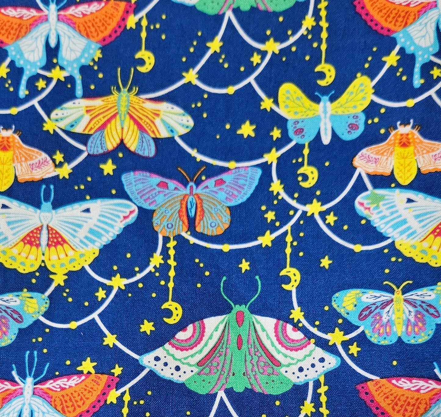 Blue Night Moth Book Sleeve for Book lovers