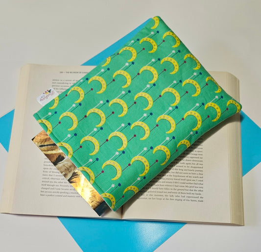 Crescent Moon Book Sleeve for book lovers