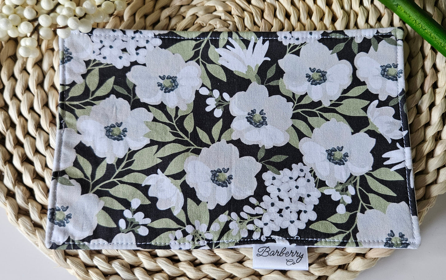 White And Black Florals