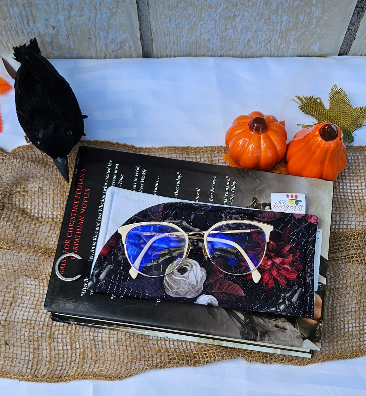Dark Romance Reading Glasses Case