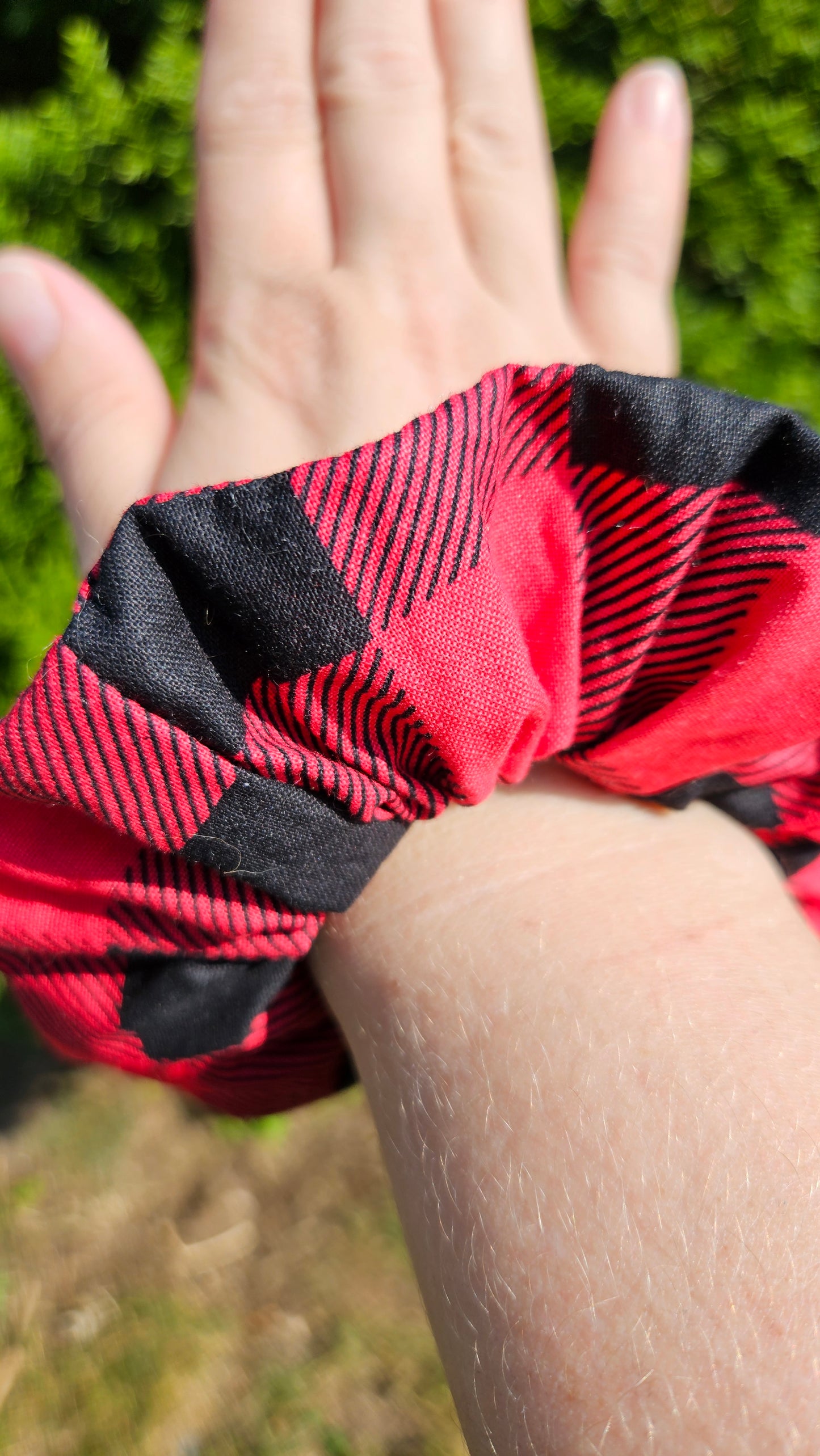 Buffilo Plaid, Hair Scrunchies, Hair Accessories, Hair Ties, Hair Elastic, Holiday Accessories