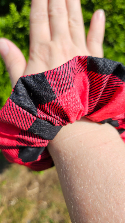 Buffilo Plaid, Hair Scrunchies, Hair Accessories, Hair Ties, Hair Elastic, Holiday Accessories