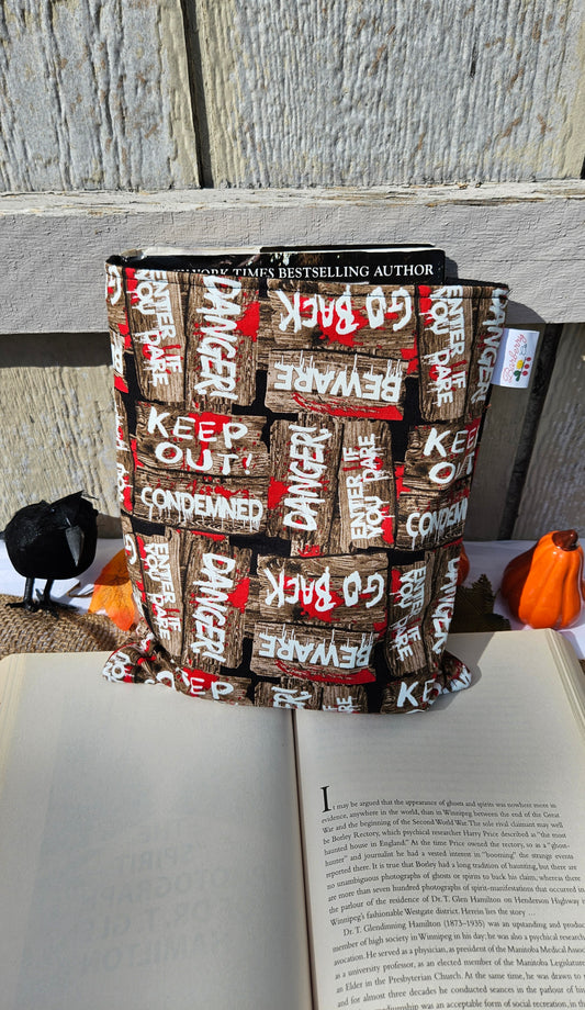 Glow-In-The-Dark Danger Book Sleeve