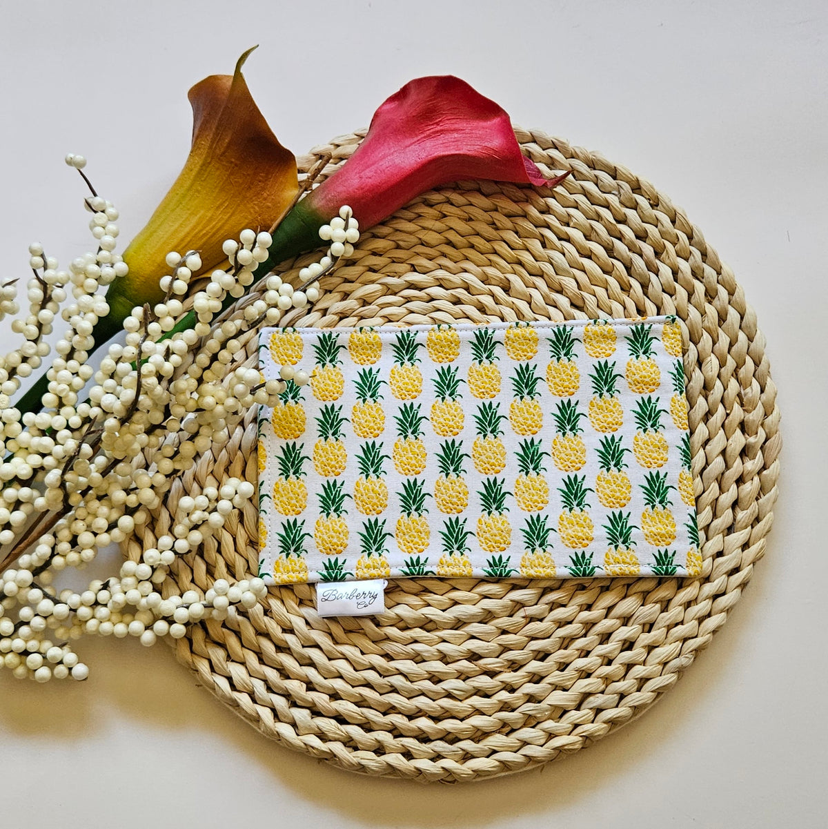 Pineapple Mug Rug Coaster