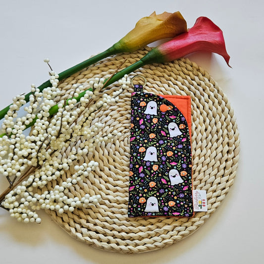 Autumn Garden Ghosts Reading Glasses Case