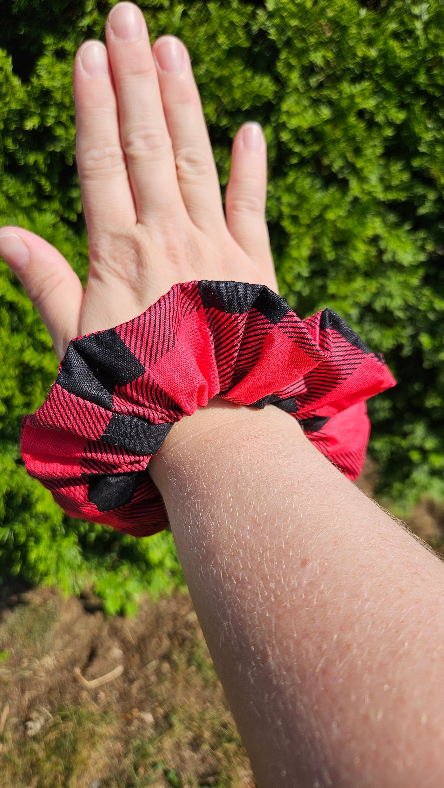 Buffilo Plaid, Hair Scrunchies, Hair Accessories, Hair Ties, Hair Elastic, Holiday Accessories