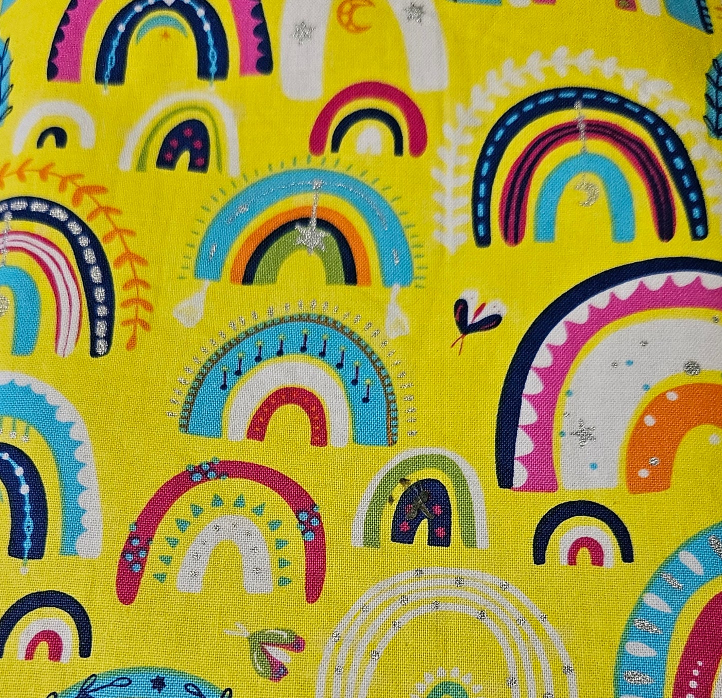 Yellow Rainbow Book Sleeve for book lovers