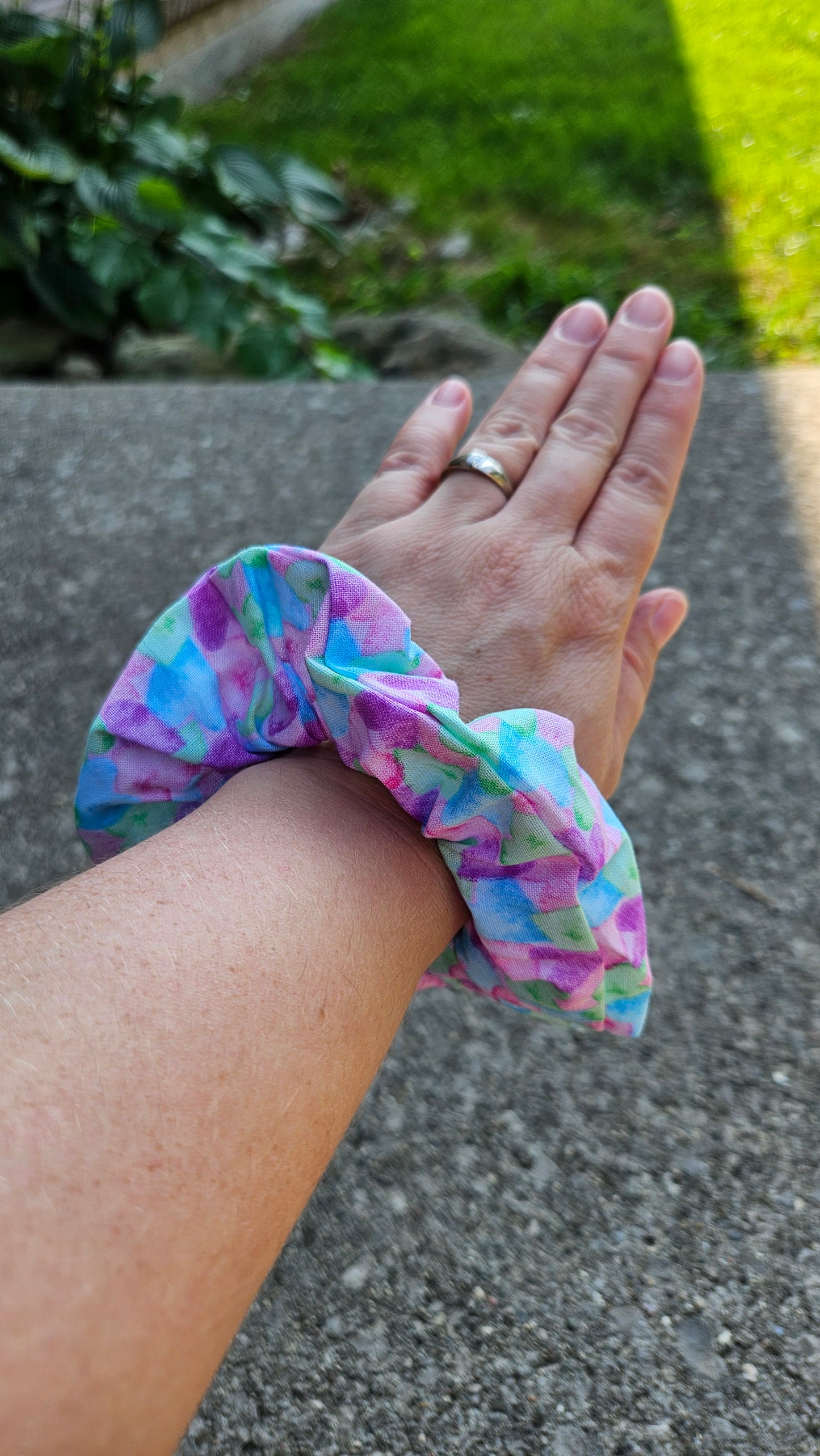 Colourful Hearts, Hair Scrunchies, Hair Accessories, Hair Ties, Hair Elastic, Pony Tail Holder
