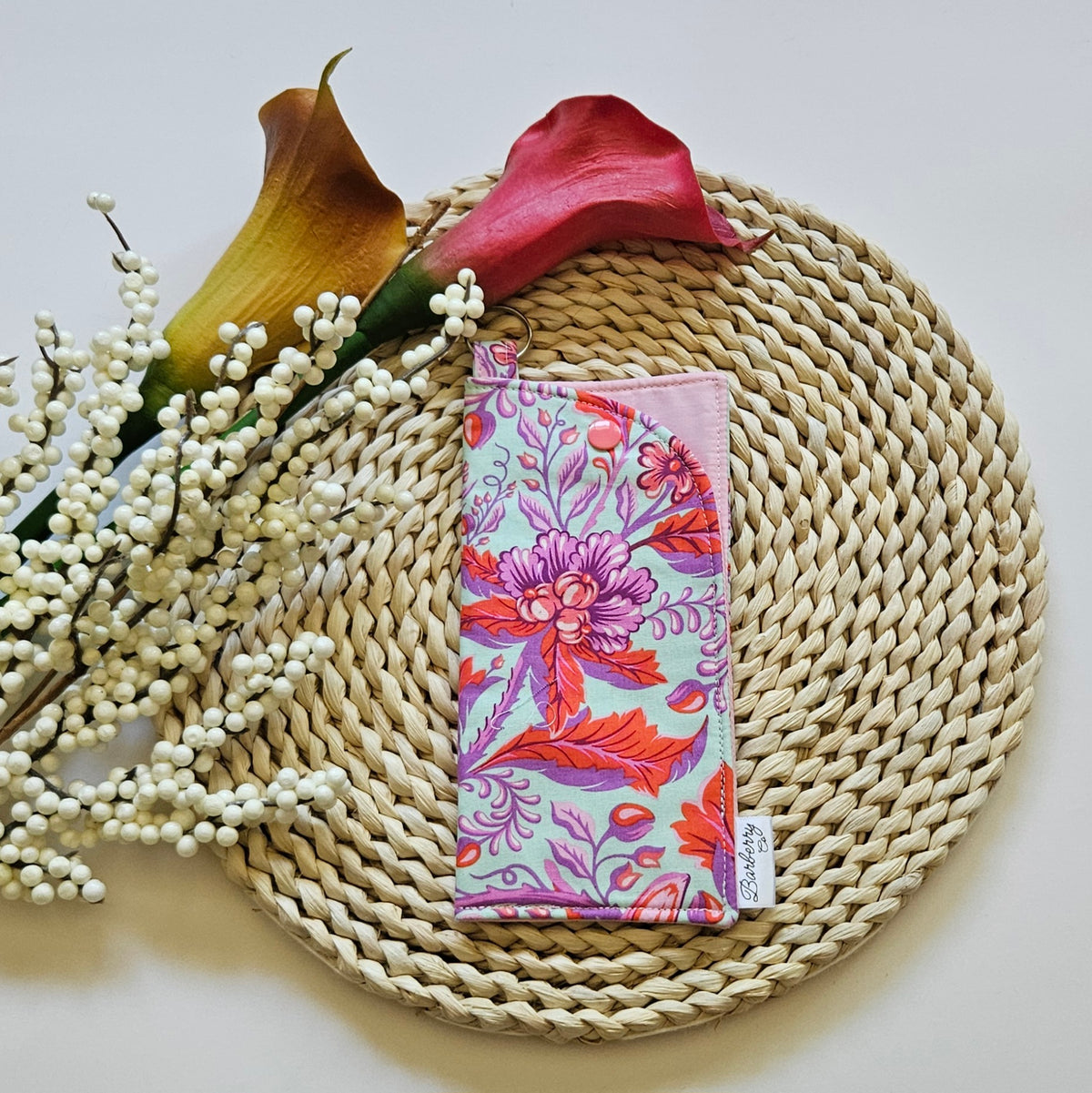 Pink Rabbit Reading Glasses Case