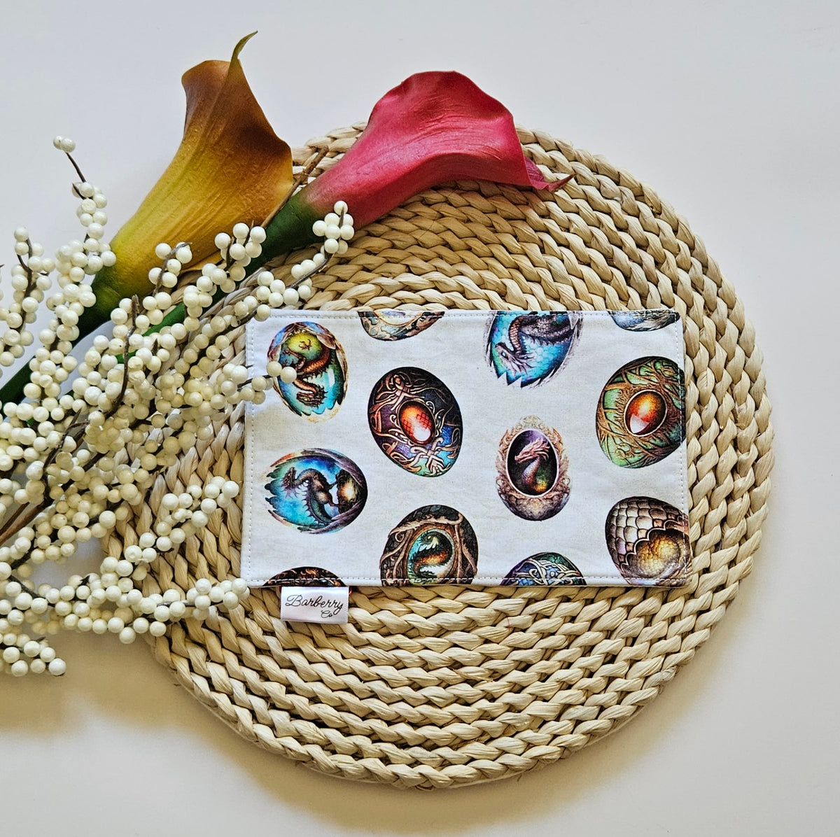 Dragon Egg Mug Rug Coaster