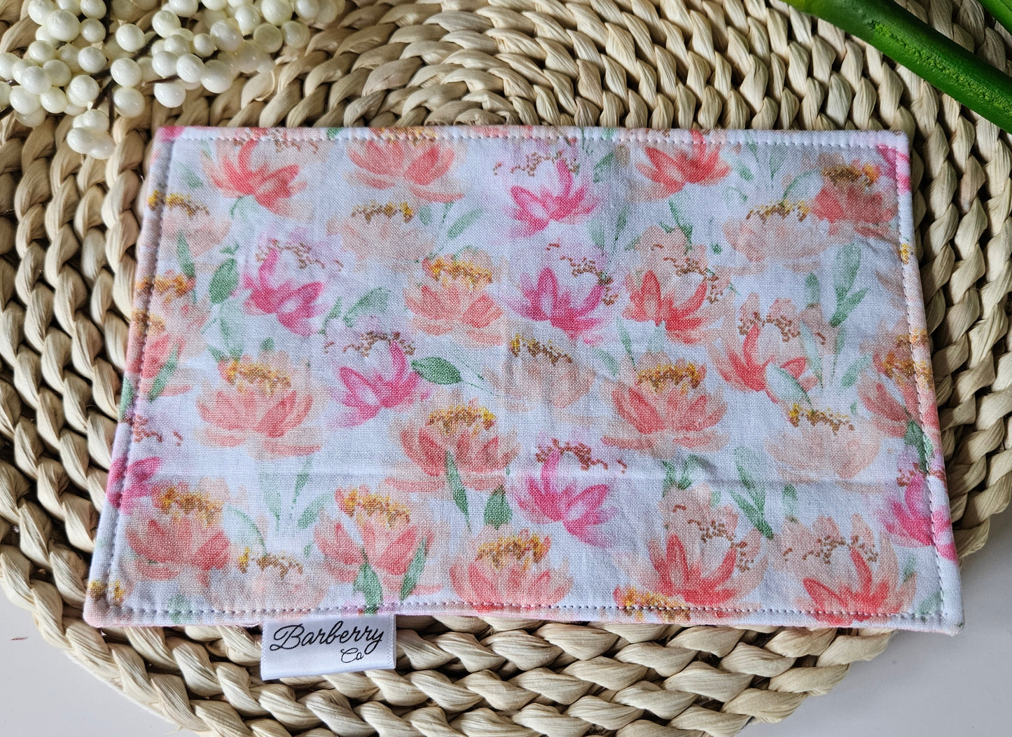 Pastel Florals Mug Rug